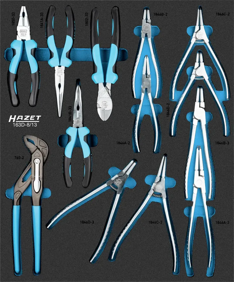 Hazet 163D-8/13 Zangen-Set van Hazet – productafbeelding