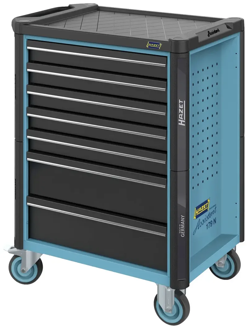 Hazet 179N-8/314 Werkstattwagen Herstellerfarbe: Schwarz, Blau de Hazet – image du produit