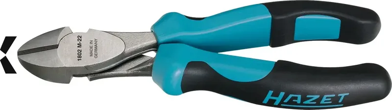 Hazet 1802M-33 1802M-33 Werkstatt Kraft-Seitenschneider mit Facette 200 mm fra Hazet – produktbillede