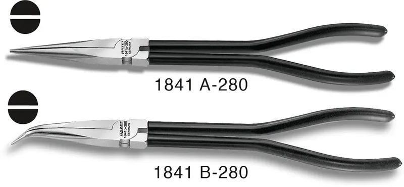 Hazet 1841A-280 Werkstatt Flachzange Gerade Spezialstahl 280 mm de Hazet – image du produit