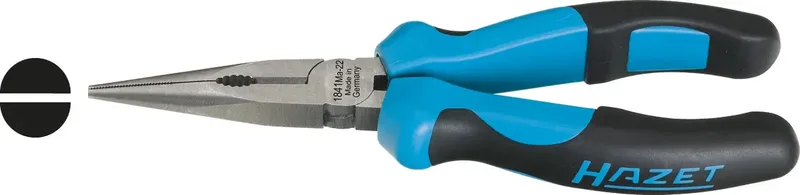 Hazet 1841MA-11 Werkstatt Flachrundzange Gerade Spezialstahl 145 mm von Hazet – Produktbild