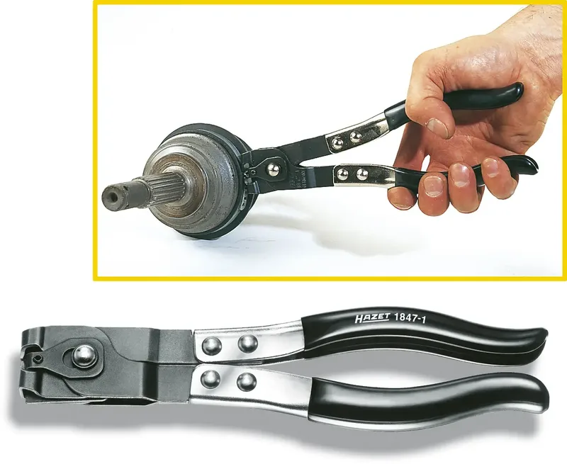 Hazet 1847-1 Achsmanschetten-Klemm-Zange 230 mm 1 St. by Hazet – product image