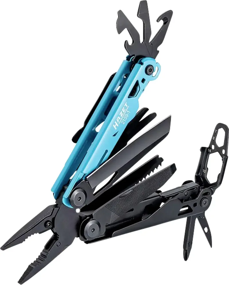 Hazet 2159-1 2159-1 Multitool Zwart/blauw van Hazet – productafbeelding