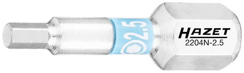 Hazet 2204N-2.5/3 Embout 6 pans trempé C 6.3 1 pc(s) de Hazet – image du produit 2 sur 2