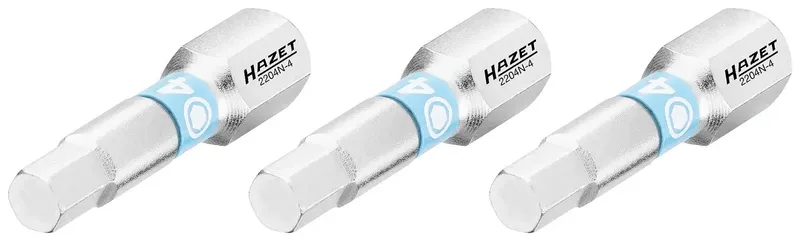 Hazet 2204N-4/3 2204N-4/3 Sechskant-Bit Antrieb: 1/4 (6.3 mm) Abtrieb: Sechskant 4 mm de Hazet – image du produit 1 sur 2
