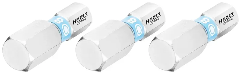 Hazet 2204N-8/3 2204N-8/3 Sechskant-Bit Antrieb: 1/4 (6.3 mm) Abtrieb: Sechskant 8 mm 25 mm von Hazet – Produktbild 1 von 2