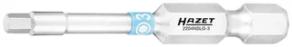 Hazet 2204NSLG-3/3 2204NSLG-3/3 Sechskant-Bit Antrieb: 1/4 (6.3 mm) Abtrieb: Sechskant 3 mm 50 mm fra Hazet – produktbillede 2 af 2