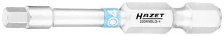 Hazet 2204NSLG-4/3 2204NSLG-4/3 Sechskant-Bit Antrieb: 1/4 (6.3 mm) Abtrieb: Sechskant 4 mm från Hazet – produktbild 2 av 2