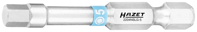 Hazet 2204NSLG-5/3 2204NSLG-5/3 Sechskant-Bit Antrieb: 1/4 (6.3 mm) Abtrieb: Sechskant 5 mm 50 mm von Hazet – Produktbild 2 von 2