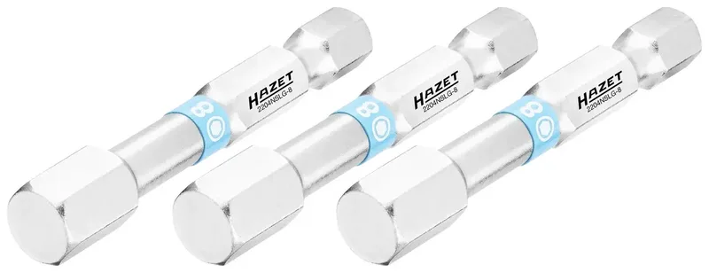 Hazet 2204NSLG-8/3 2204NSLG-8/3 Sechskant-Bit Antrieb: 1/4 (6.3 mm) Abtrieb: Sechskant 8 mm 50 mm fra Hazet – produktbillede 1 af 2