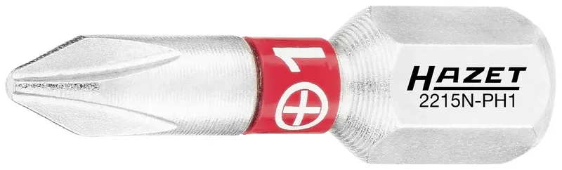 Hazet 2215N-PH1/3 2215N-PH1/3 Embout cruciforme 1 C 6.3 1 pc(s) de Hazet – image du produit 2 sur 2