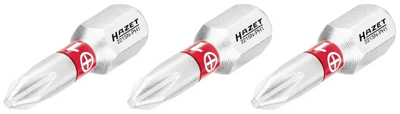 Hazet 2215N-PH1/3 2215N-PH1/3 Embout cruciforme 1 C 6.3 1 pc(s) de Hazet – image du produit 1 sur 2