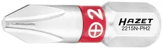 Hazet 2215N-PH2/3 2215N-PH2/3 Kreuzschlitz-Bit Antrieb: 1/4 (6.3 mm) Abtrieb: Kreuzschlitz Phillips 2 25 mm von Hazet – Produktbild 2 von 2