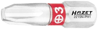 Hazet 2215N-PH3/3 2215N-PH3/3 Kreuzschlitz-Bit Antrieb: 1/4 (6.3 mm) Abtrieb: Kreuzschlitz Phillips 3 25 mm de Hazet – image du produit 2 sur 2