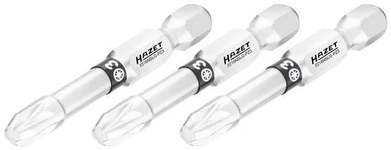 Hazet 2216NSLG-PZ3/3 2216NSLG-PZ3/3 Embout cruciforme 3 C 6.3 1 pc(s) de Hazet – image du produit 1 sur 2