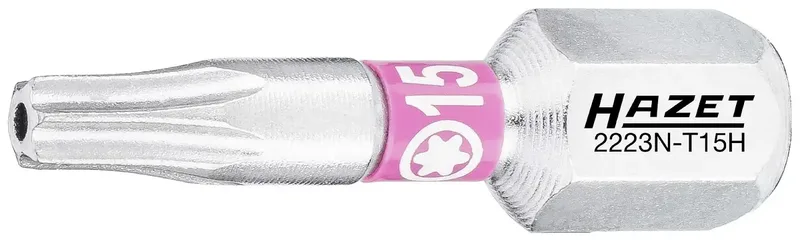 Hazet 2223N-T15H/3 2223N-T15H/3 Embout Torx TB 15 C 6.3 1 pc(s) de Hazet – image du produit 2 sur 2