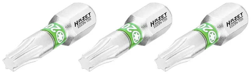 Hazet 2223N-T20/3 2223N-T20/3 Embout Torx TX 20 trempé C 6.3 1 pc(s) de Hazet – image du produit 1 sur 2