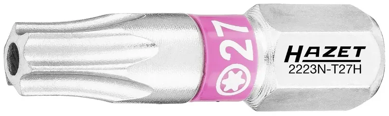Hazet 2223N-T27H/3 2223N-T27H/3 Torx-Bit Antrieb: 1/4 (6.3 mm) Abtrieb: TX TB 27 25 mm von Hazet – Produktbild 2 von 2
