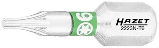 Hazet 2223N-T6/3 2223N-T6/3 Torx-Bit Antrieb: 1/4 (6.3 mm) Abtrieb: TX TX 6 25 mm von Hazet – Produktbild 2 von 2