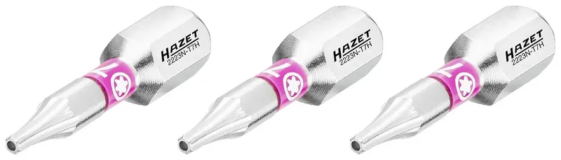 Hazet 2223N-T7H/3 2223N-T7H/3 Embout Torx TB 7 trempé C 6.3 1 pc(s) de Hazet – image du produit 1 sur 2