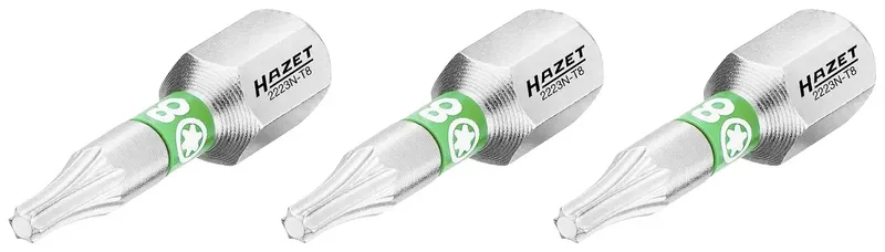 Hazet 2223N-T8/3 2223N-T8/3 Embout Torx TX 8 C 6.3 1 pc(s) de Hazet – image du produit 1 sur 2