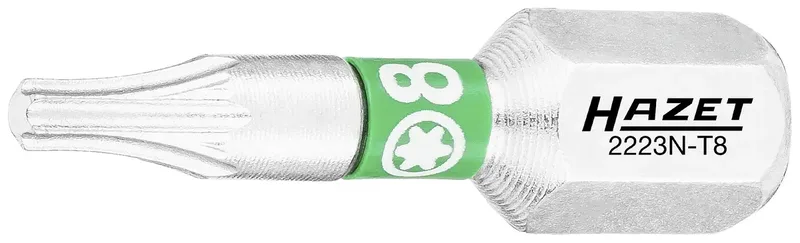 Hazet 2223N-T8/3 2223N-T8/3 Embout Torx TX 8 C 6.3 1 pc(s) de Hazet – image du produit 2 sur 2