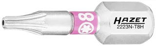 Hazet 2223N-T8H/3 2223N-T8H/3 Torx-Bit Antrieb: 1/4 (6.3 mm) Abtrieb: TX TB 8 25 mm van Hazet – productafbeelding 2 van 2