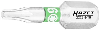 Hazet 2223N-T9/3 2223N-T9/3 Torx-Bit Antrieb: 1/4 (6.3 mm) Abtrieb: TX TX 9 25 mm by Hazet – product image 2 of 2