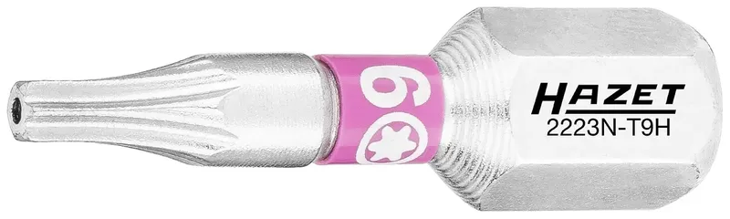 Hazet 2223N-T9H/3 2223N-T9H/3 Torx-Bit Antrieb: 1/4 (6.3 mm) Abtrieb: TX TB 9 25 mm von Hazet – Produktbild 2 von 2