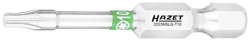 Hazet 2223NSLG-T10/3 2223NSLG-T10/3 Torx-Bit Antrieb: 1/4 (6.3 mm) Abtrieb: TX TX 10 50 mm van Hazet – productafbeelding 2 van 2