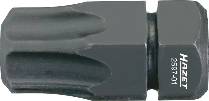 Hazet 2597-01 2597-01 TX-Bit Antrieb: 1/4 (6.3 mm) Abtrieb: TX TX 45 25 mm von Hazet – Produktbild