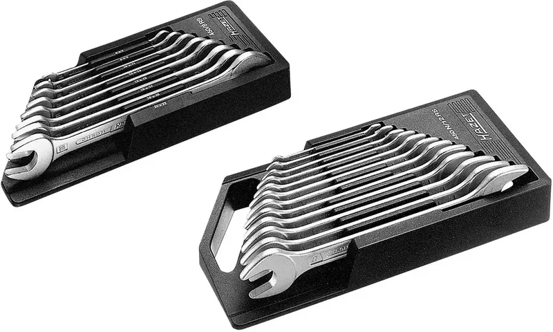Hazet 450N/8RS Jeu de clés plates doubles 8 pièces Ouverture de clé (métrique) 6 - 22 mm de Hazet – image du produit