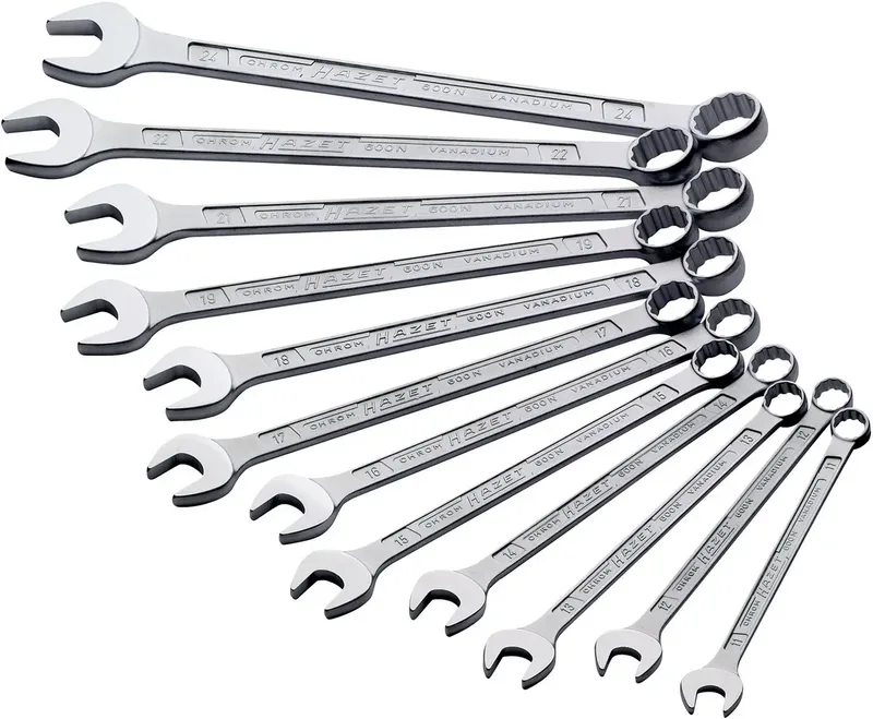 Hazet 600N/12N Jeu de clés mixtes 12 pièces Ouverture de clé (métrique) 10 - 22 mm de Hazet – image du produit