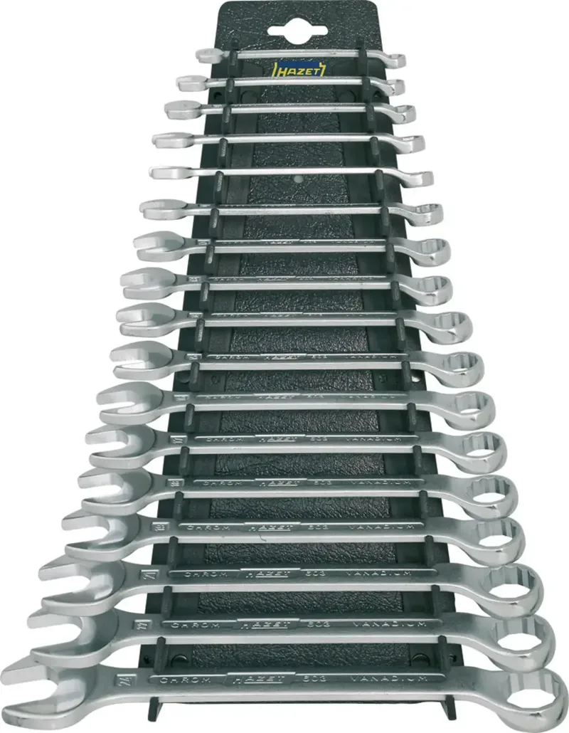 Hazet 603/17H Ring-Maulschlüssel-Satz 17teilig Schlüsselweite (Metrisch) 6 - 24 mm von Hazet – Produktbild