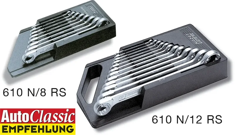 Hazet 610N/8RS Doppel-Ringschlüssel-Satz 8teilig Schlüsselweite (Metrisch) 6 - 22 mm von Hazet – Produktbild