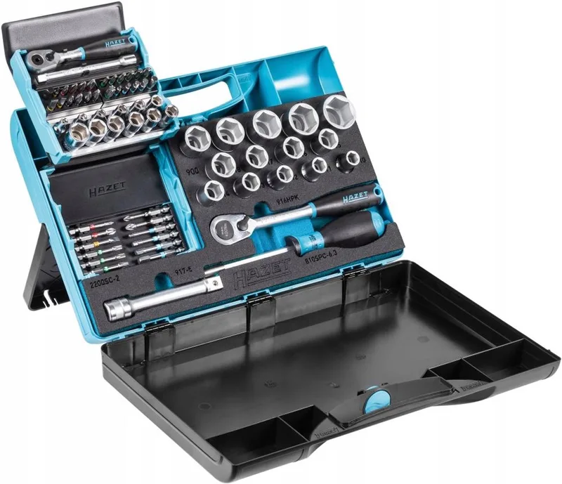 Hazet 68-delige Doppenset 1/4" & 1/2" 916HPK - Kwaliteit Gereedschap de Hazet – image du produit