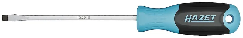 Hazet 811-55 Werkstatt Schlitz-Schraubendreher Klingenbreite: 5.5 mm Klingenlänge: 125 mm von Hazet – Produktbild