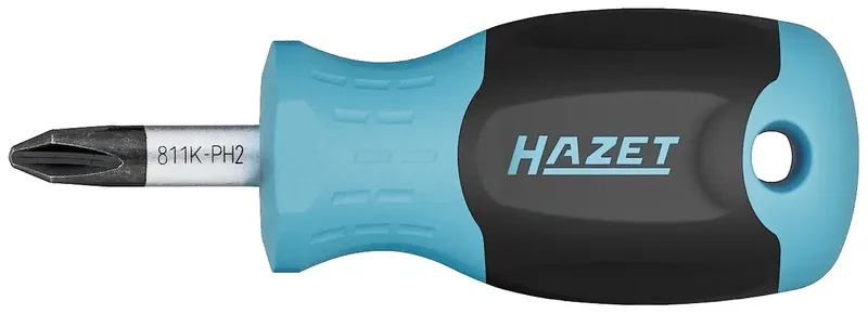 Hazet 811K-PH2 811K-PH2 pour latelier Tournevis cruciforme PH 2 Longueur de la lame: 25 mm de Hazet – image du produit