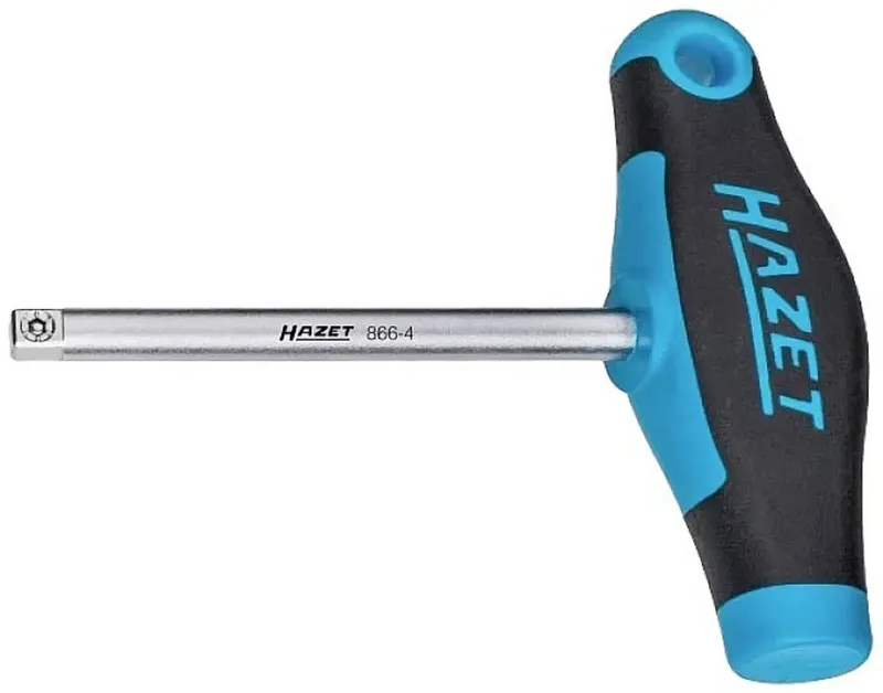 Hazet 866-4 pour latelier Tournevis à douille Taille (métrique): 6.3 mm Largeur sur pans (en pouces): 1/4 pouces Longueur de la lame: 100 mm de Hazet – image du produit