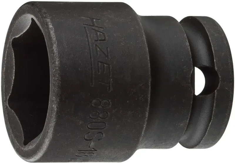 Hazet 880S-18 880S-18 6 pans extérieurs Douille pour perceuse à percussion 18 mm 3/8 18 mm 3/8 (10 mm) de Hazet – image du produit