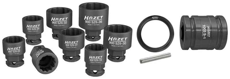Hazet 900SZ6/11 Jeu de douilles 1/2 (12.5 mm) 900SZ6/11 de Hazet – image du produit