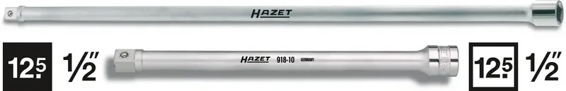 Hazet 917/918 918-23 Steckschlüssel-Verlängerung 12.5 mm 1/2 Zoll Antrieb 1/2 (12.5 mm) 575 mm 1 St. von Hazet – Produktbild