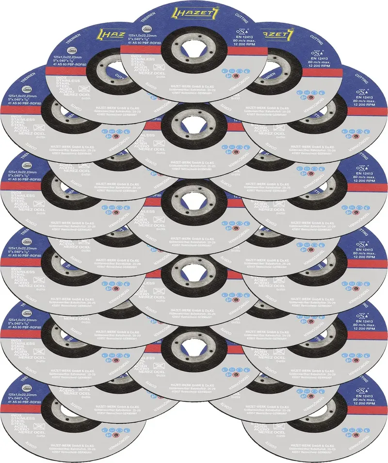 Hazet 9233-010/25 9233-010/25 Trennscheibe gerade 125 mm 1 St. de Hazet – image du produit