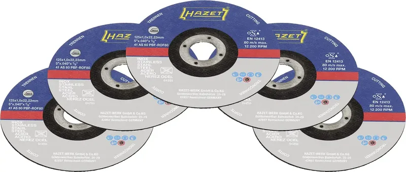 Hazet 9233-010/5 9233-010/5 Trennscheibe gerade 125 mm 1 St. by Hazet – product image