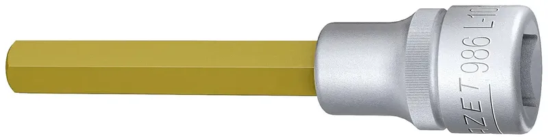 Hazet 986L-10 986L-10 Innen-Sechskant Steckschlüsseleinsatz 10 mm 1/2 10 mm 1/2 (12.5 mm) de Hazet – image du produit