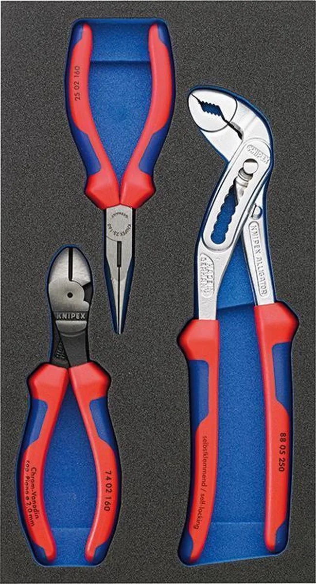 Module 1/3 Tangen PREMIUM van Hazet, Blauw – productafbeelding