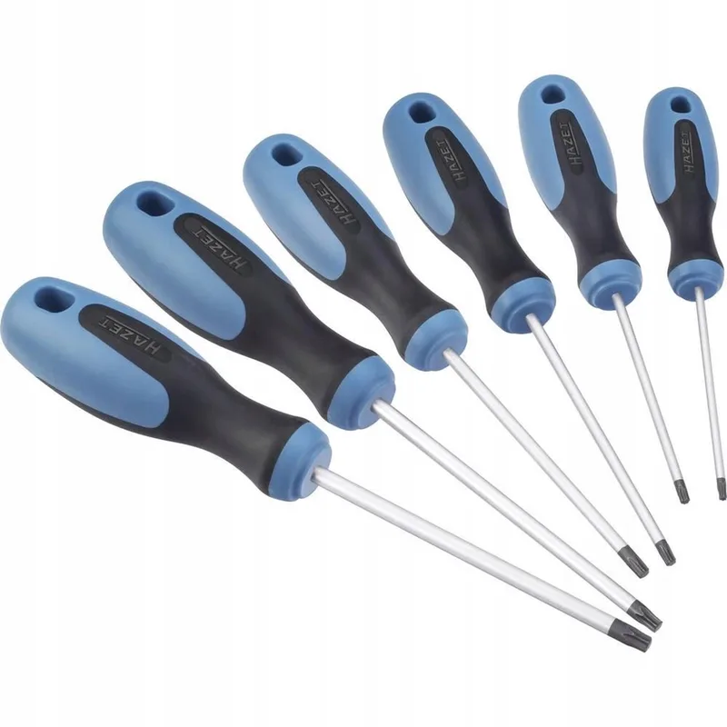 Set Torx Schroevendraaiers T10-T30, 6 Delen by Hazet, Kleurloos – product image
