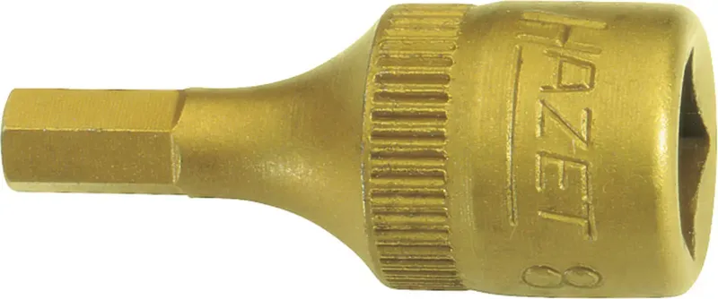 Hazet 8501 8501-4 Innen-Sechskant Steckschlüssel-Bit-Einsatz 4 mm 4 mm 1/4 (6.3 mm) fra Hazet – produktbillede