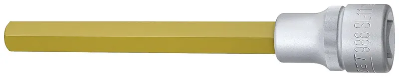 Steckschlüsseleinsatz 986SL-11 1/2 Zoll Innen-6-kant SW 11mm L.140mm HAZET fra Hazet – produktbillede