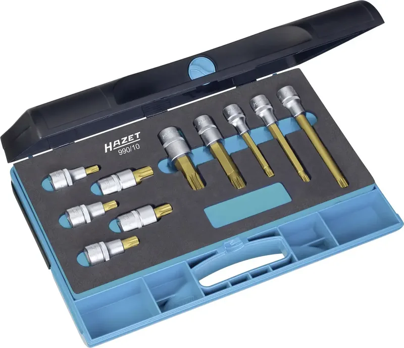 Steckschlüsseleinsatz-Set 1/2 (12.5 mm) 10teilig 990/10 de Hazet – image du produit